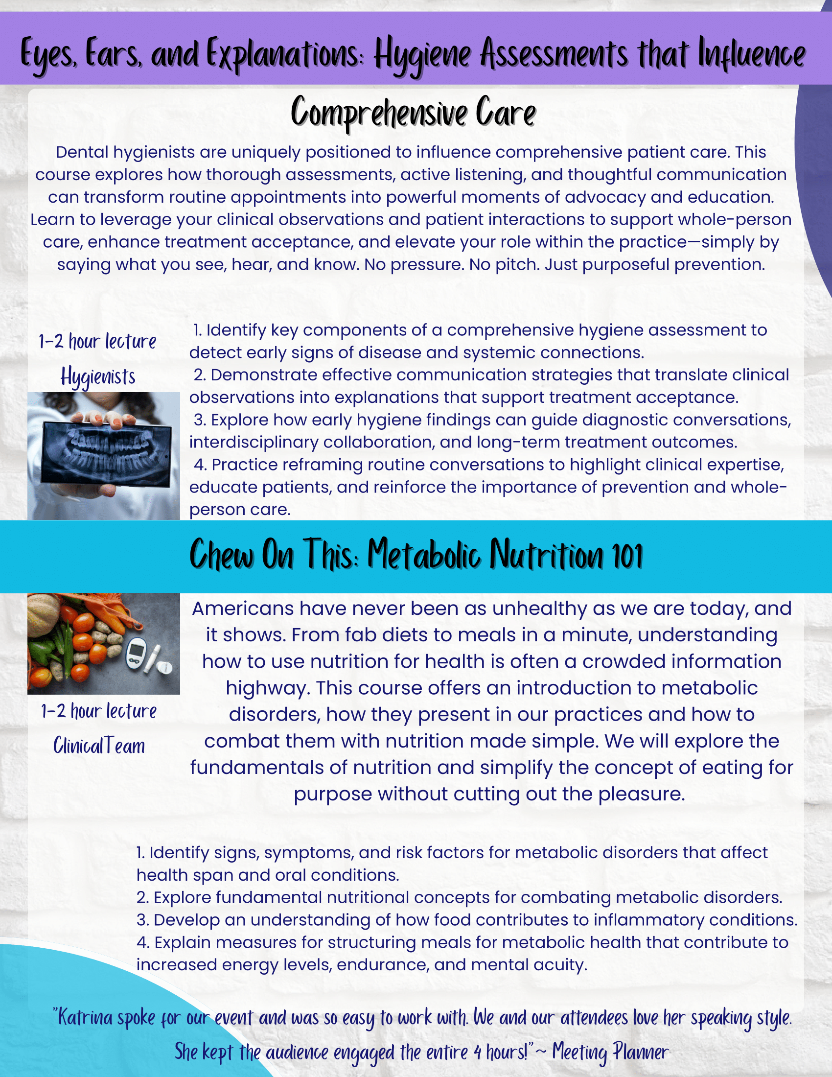 Speaker Packet Page 5